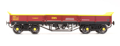 Pre-Owned 7F-043-001 Turbot Bogie Ballast Wagon EWS Maroon DB978363