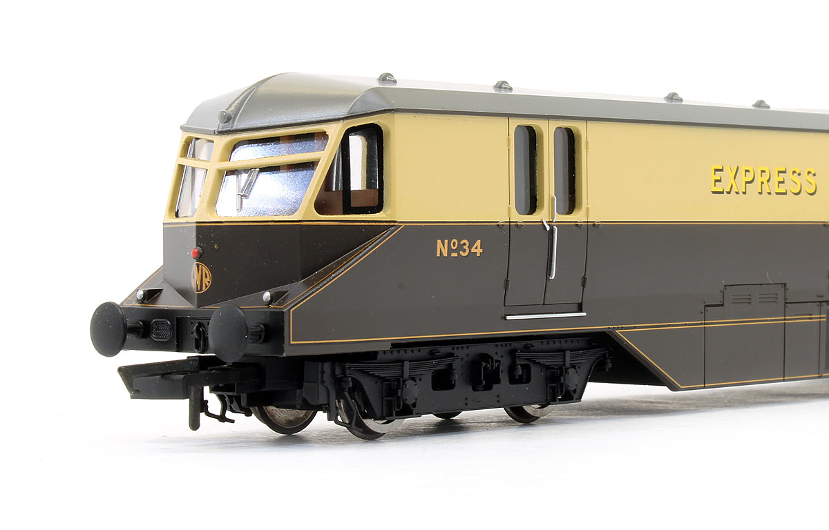 Pre-Owned GWR Express Parcels Diesel Railcar No.34