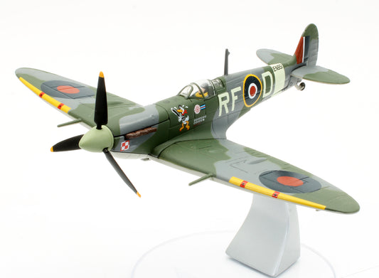 Pre-Owned AA31903 Supermarine Spitfire Mk IIA Royal Air Force EN951/RF-D Squadron Leader Jan Zumbach, 'Donald Duck' art, OC No303 Squadron (Polish)