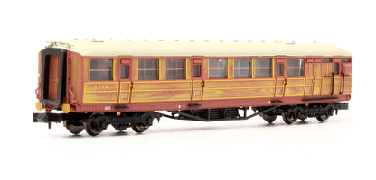 Pre-Owned 2P-011-209 Gresley LNER Teak Brake Composite Coach '5531'