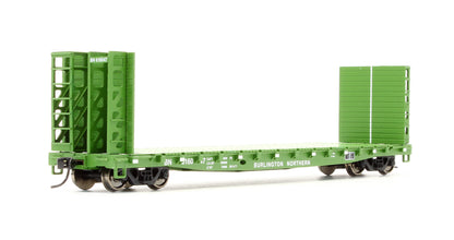 Pre-Owned 53' GSC Bulkhead Flatcar Burlington Northern - Road #616047