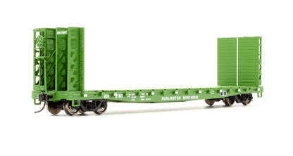 Pre-Owned 53' GSC Bulkhead Flatcar Burlington Northern - Road #616047