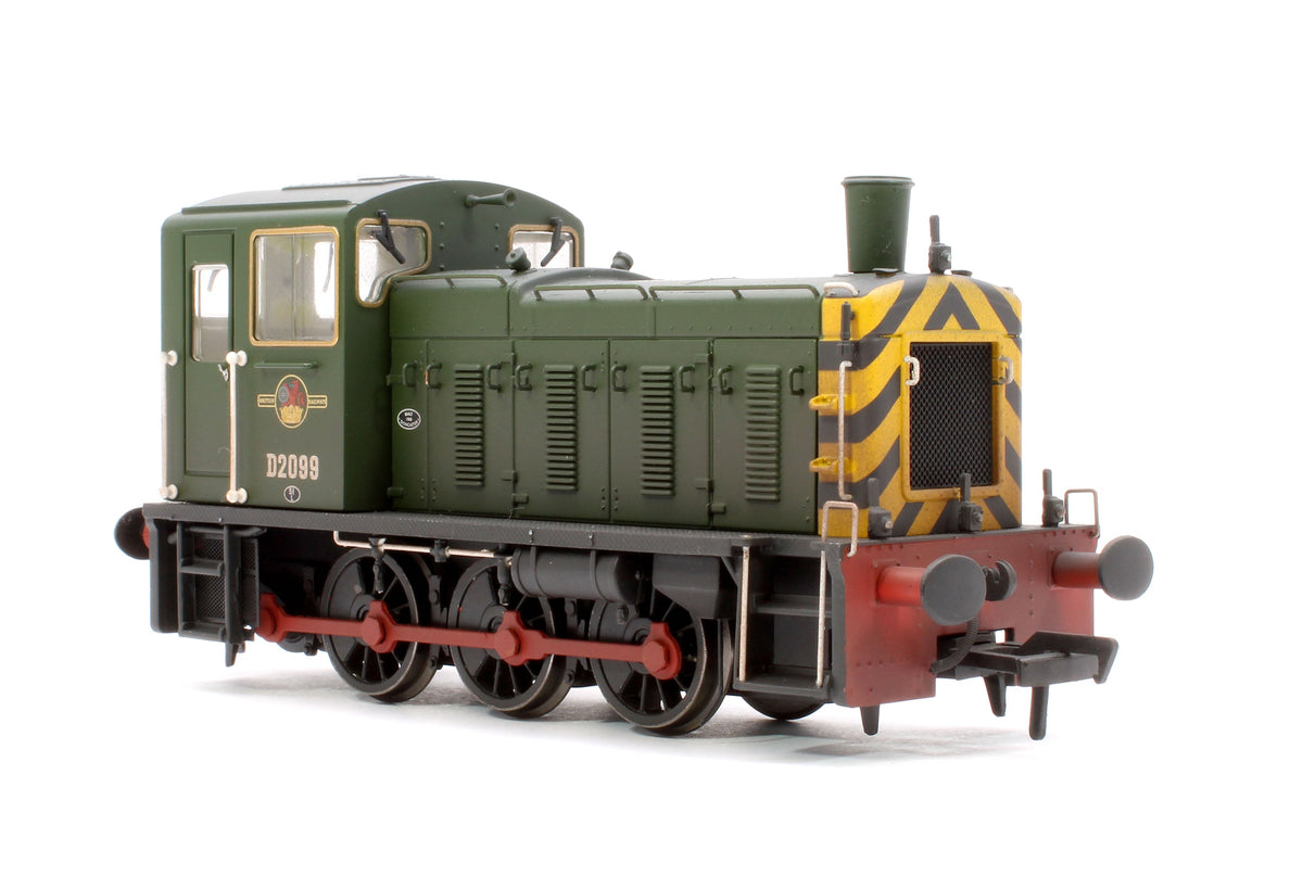 31-364B Pre-Owned Class 03 D2099 BR Green (Wasp Stripes) Diesel Locomotive - Weathered