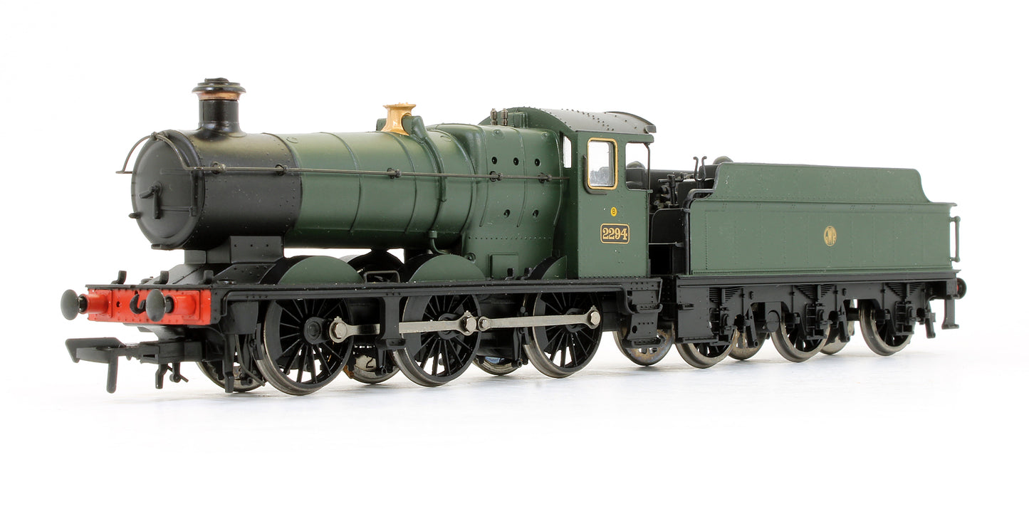 Pre-Owned 32-304 Collett Goods 2294 GWR Shirtbutton Green Manor Tender Steam Locomotive