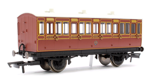 Pre-Owned Wheel Coach 3rd Class LB&SCR 882 (With Lights)