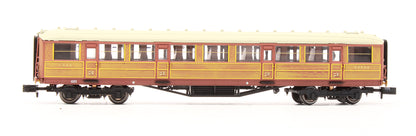 Pre-Owned 2P-011-010 Gresley LNER Teak Third Class Coach '60634'