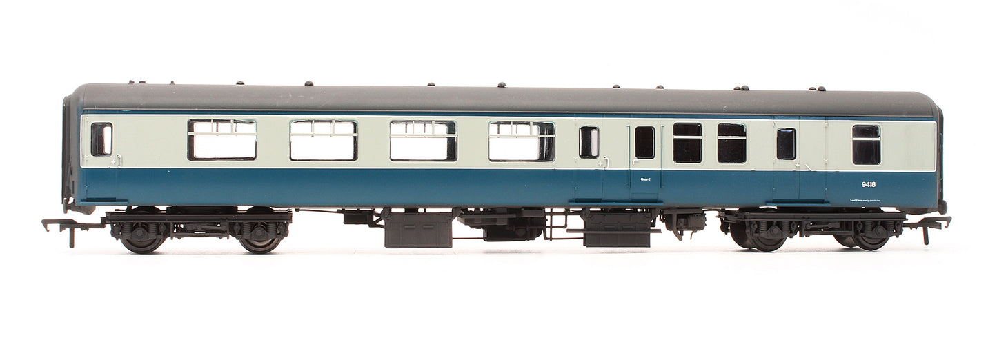 Pre-Owned BR MK2A BSO Brake Open Second Blue Grey 'E9418' Custom Weathered