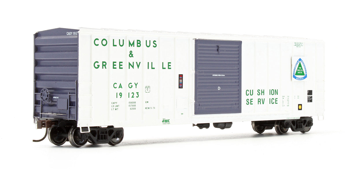 Pre-Owned Columbus & Greenville 50' FMC Box Car CAGY - Road #19123