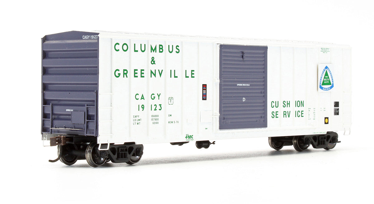 Pre-Owned Columbus & Greenville 50' FMC Box Car CAGY - Road #19123