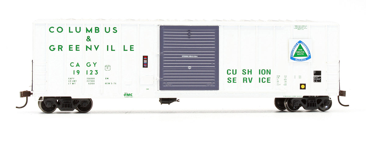 Pre-Owned Columbus & Greenville 50' FMC Box Car CAGY - Road #19123