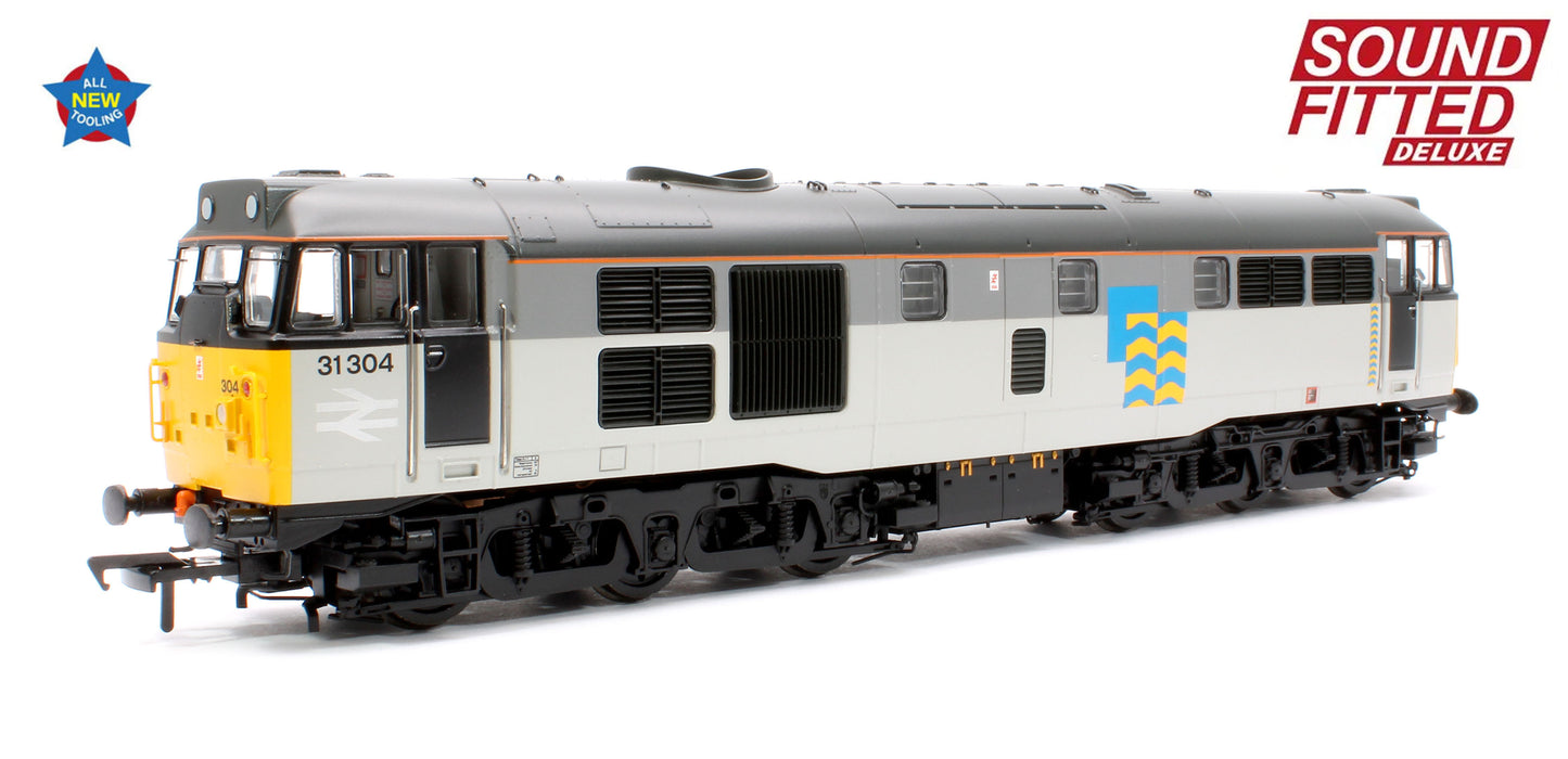 Class 31/1 Refurbished 31304 BR Railfreight Petroleum Sector Diesel Locomotive - DCC Sound Deluxe