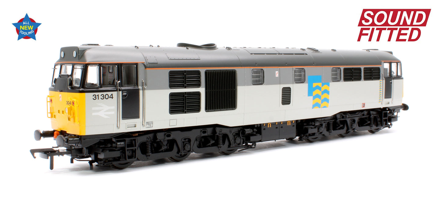 Class 31/1 Refurbished 31304 BR Railfreight Petroleum Sector Diesel Locomotive - DCC Sound