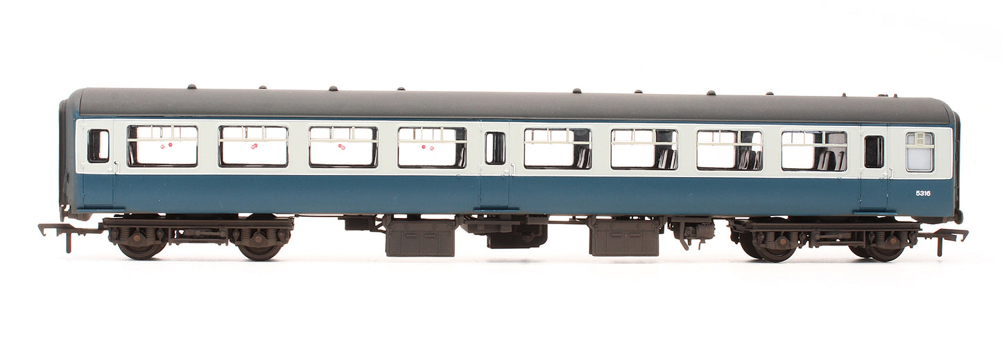 Pre-Owned 39-360C BR MK2A TSO Tourist Second Open Blue & Grey 5316 - Custom Weathered