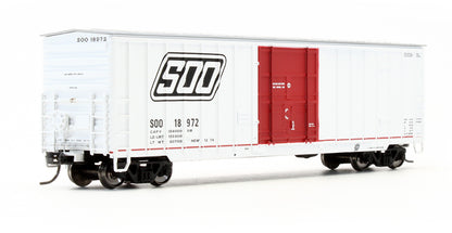 Pre-Owned SOO 7 Post Box Car Soo Line Slant Logo - Road #18972