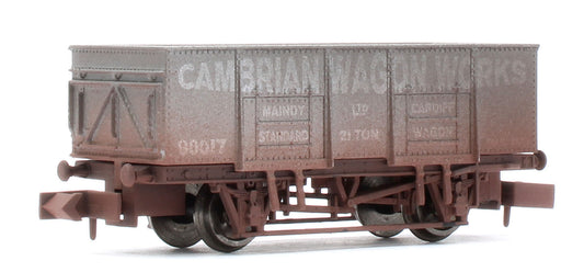 2F-038-062 20T Steel Mineral Cambrian Wagon Works 90017 - Weathered