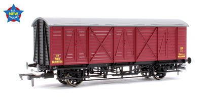 GWR 10T 'Bloater' Fish Van BR Crimson No. W2240W