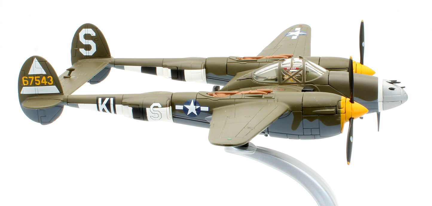Pre-Owned US36604 Lockheed P-38J-10 Lightning United States Army Air Force 42-67916/KI-S Named California Cutie 1st Lt Richard Loehnert, 55th FS/20th FG, Kings Cliffe, Northamptonshire, July 1944