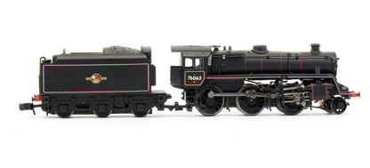 Pre-Owned 372-654 BR Standard Class 4MT '76063' Lined Black Late Crest Steam Locomotive