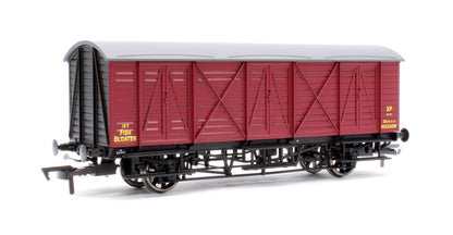 GWR 10T 'Bloater' Fish Van BR Crimson No. W2240W