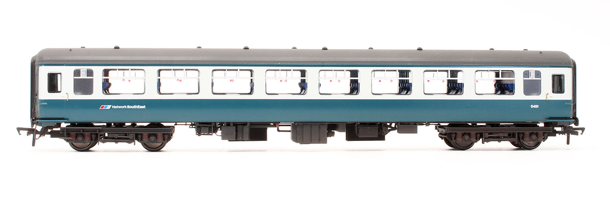 Pre-Owned ACC2667-TSO5491 MK2B TSO Tourist Second Open Coach, Blue/Grey with NSE Lettering, 5491 - Custom Weathered