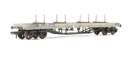 Pre-Owned 33-928B 30T Bogie Bolster Wagon BR Grey 'B944165' - With Steel Girders
