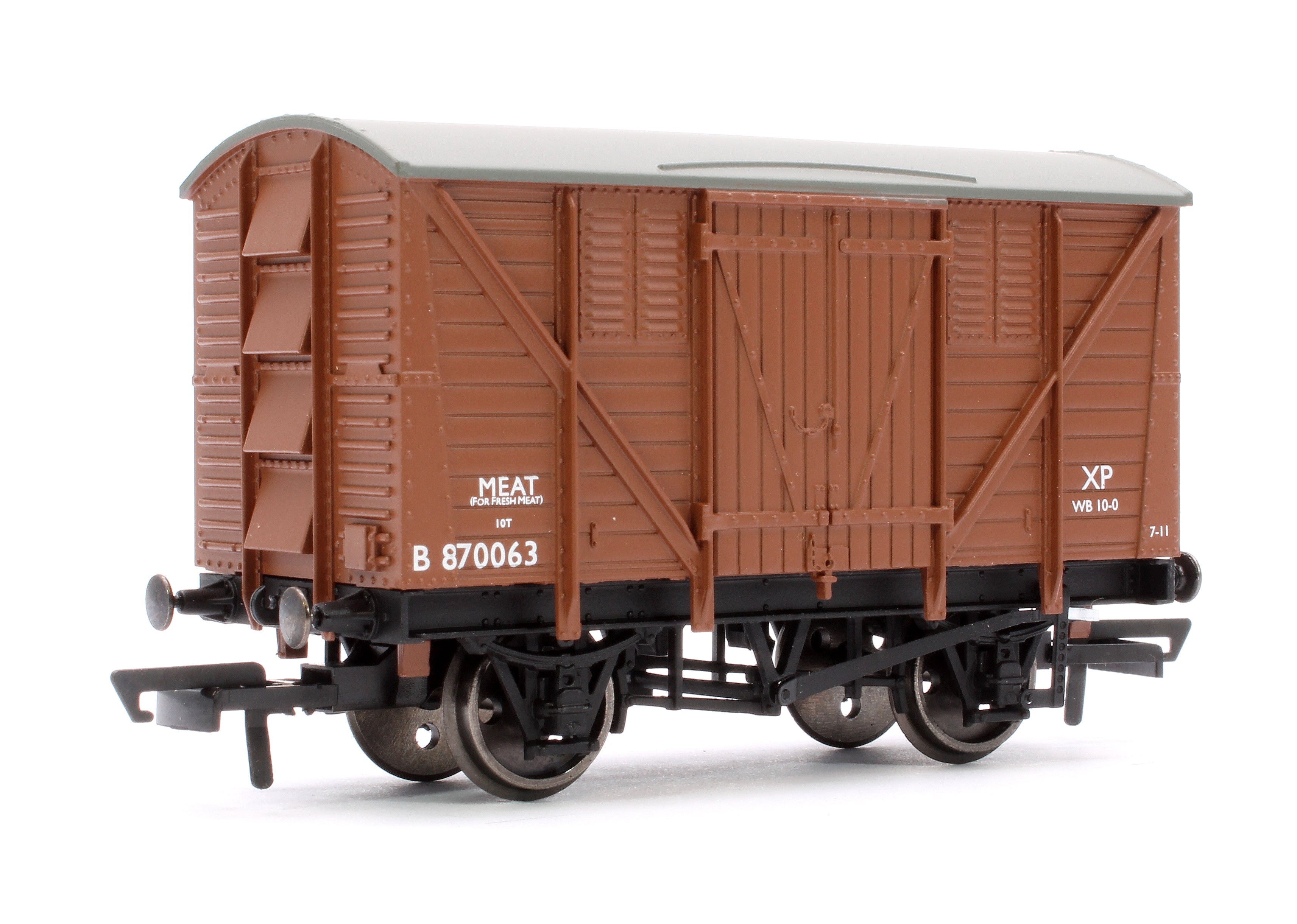 Hornby Pre-Owned BR 10T 4 Vent Meat Van No.B870063 – Rails