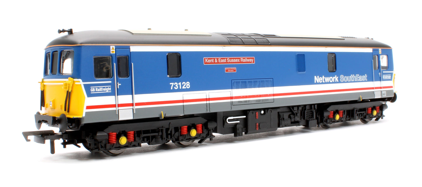 RailRoad Plus GBRf Network South East Class 73 No.73128 Kent & East Sussex Railway 50 Years Diesel Locomotive - DCC Sound