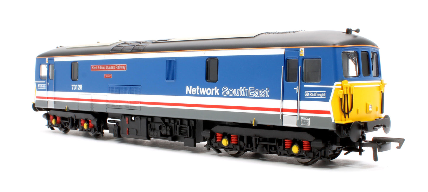 RailRoad Plus GBRf Network South East Class 73 No.73128 Kent & East Sussex Railway 50 Years Diesel Locomotive - DCC Sound
