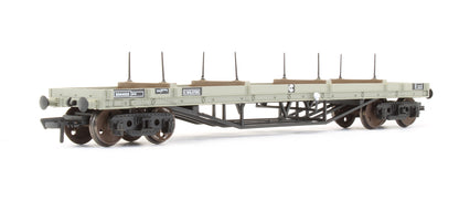 Pre-Owned 33-928B 30T Bogie Bolster Wagon BR Grey 'B944165' - With Steel Girders