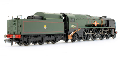 Pre-Owned Br Green 4-6-2 Merchant Navy Class 35027 'Port Line' Steam Locomotive