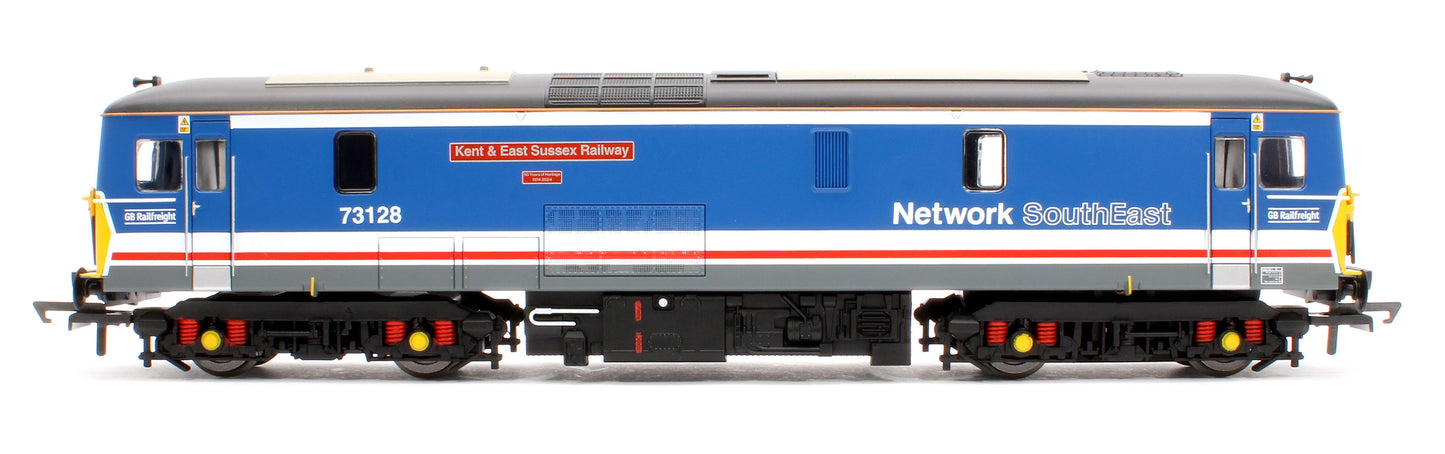 RailRoad Plus GBRf Network South East Class 73 No.73128 Kent & East Sussex Railway 50 Years Diesel Locomotive - DCC Sound