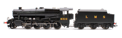 Class 8F 2-8-0 No. 8310 LMS Black Steam Locomotive