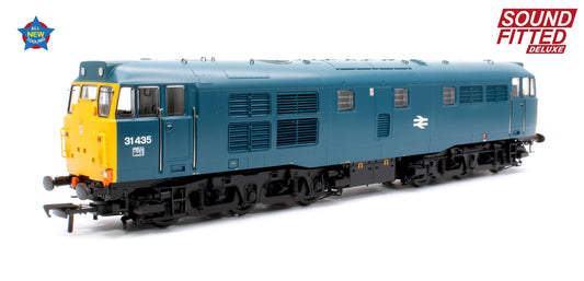 Class 31/4 Refurbished 31435 BR Blue Sector Diesel Locomotive - DCC Sound Deluxe