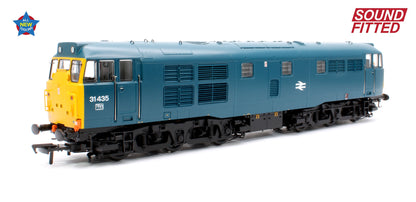 Class 31/4 Refurbished 31435 BR Blue Sector Diesel Locomotive - DCC Sound