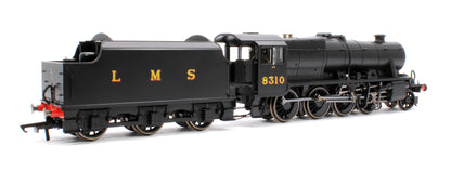 Class 8F 2-8-0 No. 8310 LMS Black Steam Locomotive