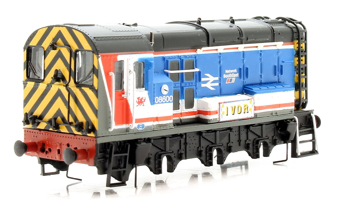 Pre-Owned N Gauge Class 08 600 'Ivor' Network Southeast Diesel Shunter - **LOCO BODY ONLY**
