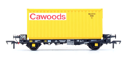 Pre-Owned Set of 3 PFA Container Wagons 'Cawoods Coal'