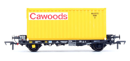 Pre-Owned Set of 3 PFA Container Wagons 'Cawoods Coal'