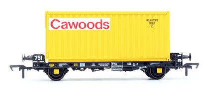 Pre-Owned Set of 3 PFA Container Wagons 'Cawoods Coal'