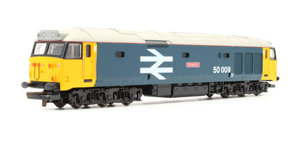 Pre-Owned 204811 BR Large Logo Blue Class 50009 'Conqueror' Diesel Locomotive