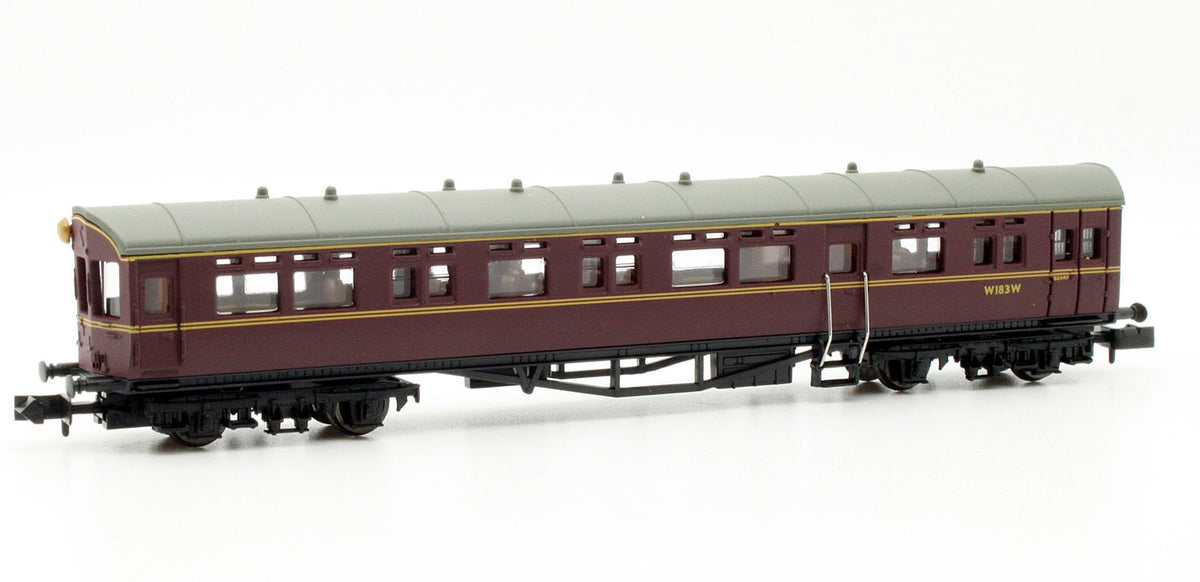 Pre-Owned Dapol 2P-004-007 Autocoach BR Maroon W183W
