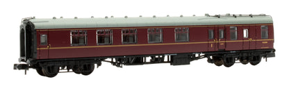 Pre-Owned 374-084B BR Mk1 BCK Brake Composite Corridor Maroon 'M21195'