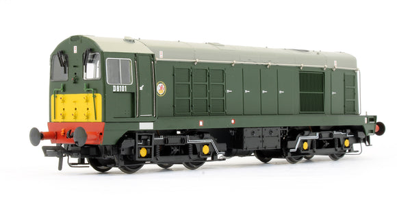 Pre-Owned Class 20 D8101 BR Green With Discs/Tablet Catcher Recesses Yellow Ends Diesel Locomotive (DCC Fitted)