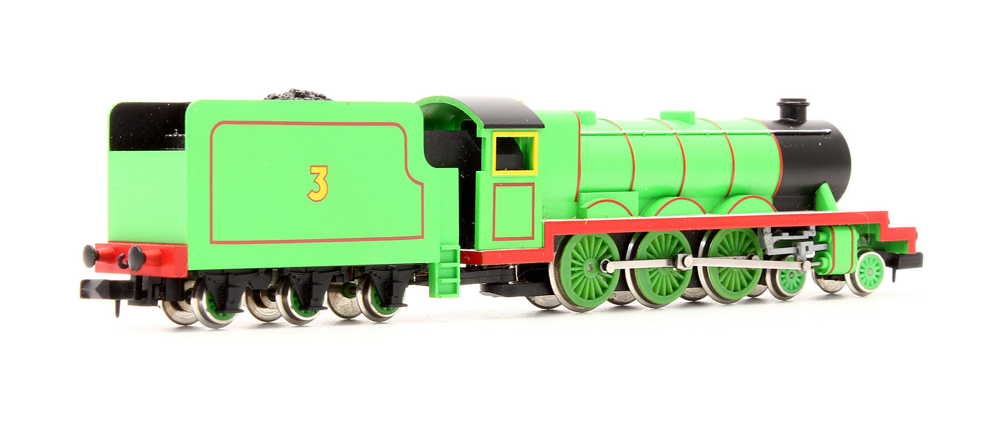 Pre-Owned 93805 Thomas The Tank Engine & Friends Henry 4-6-0 Loco & Brake Coach Set