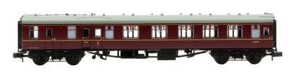 Pre-Owned 374-084B BR Mk1 BCK Brake Composite Corridor Maroon 'M21195'