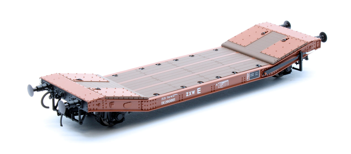 25T Lowmac BR Bauxite Preserved Wagon DE260861