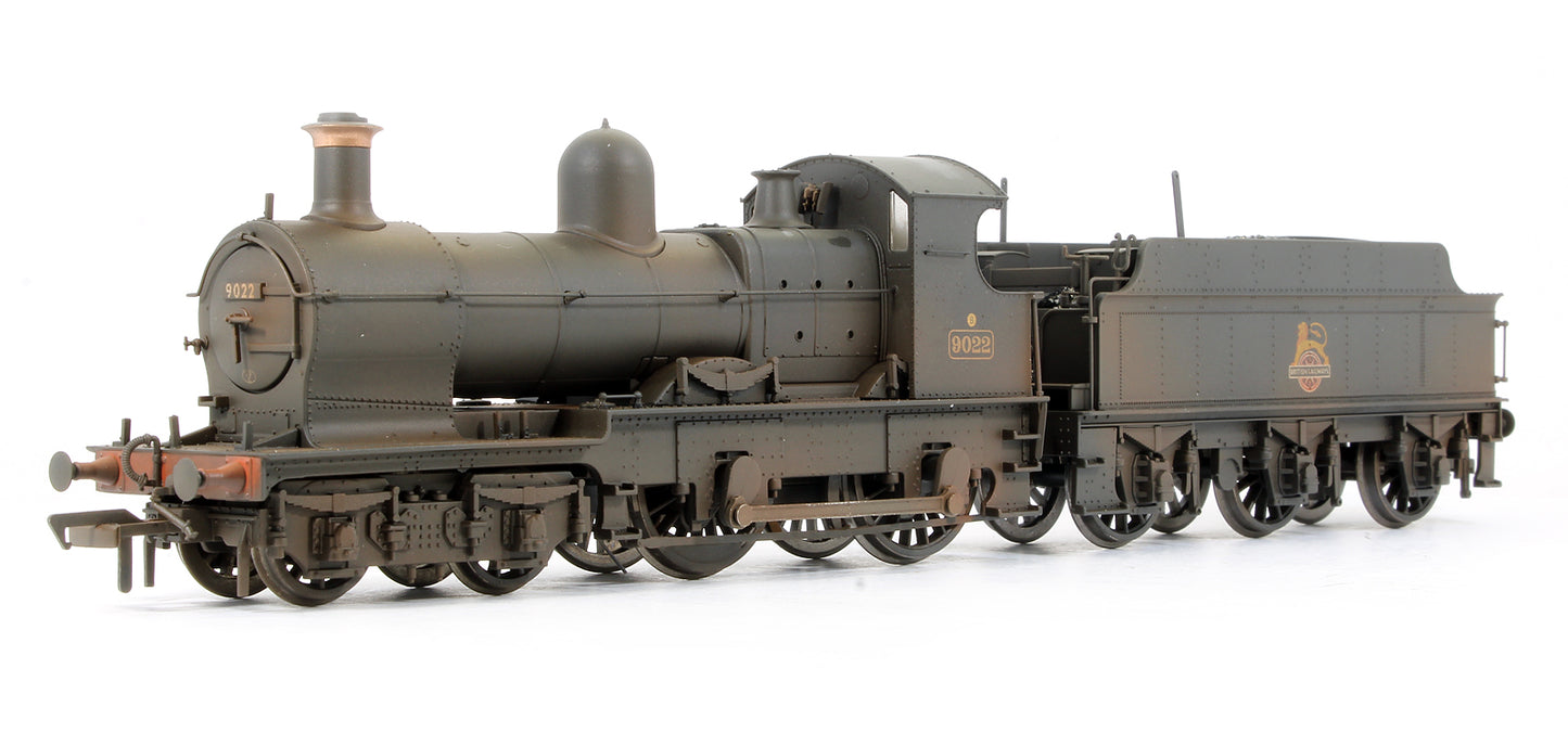 Pre-Owned 31-085 GWR 3200 Class 9022 BR Black Early Emblem Steam Locomotive (Weathered)