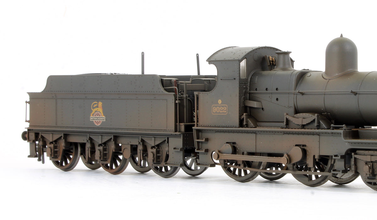 Pre-Owned 31-085 GWR 3200 Class 9022 BR Black Early Emblem Steam Locomotive (Weathered)