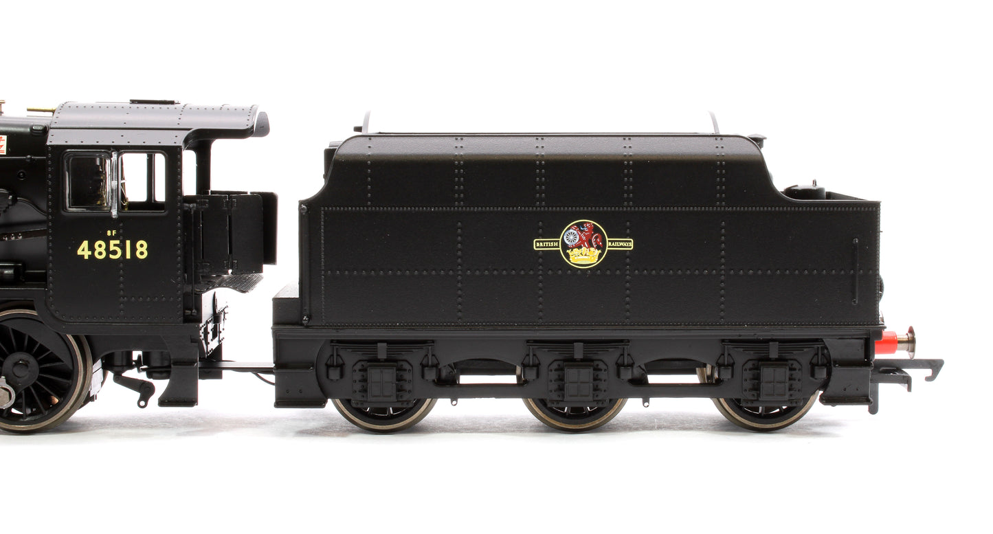 Class 8F 2-8-0 No. 48518 BR Black Late Crest Steam Locomotive