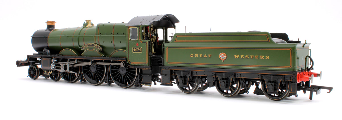 Pre-Owned Castle Class 4-6-0 'Caldicot Castle': Big Four Centenary Collection GWR Green 4074 Limited Edition Steam Locomotive - DCC Fitted